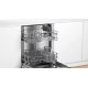 Bosch Serie 2 SMI2ITS27E dishwasher Semi built-in 12 place settings E