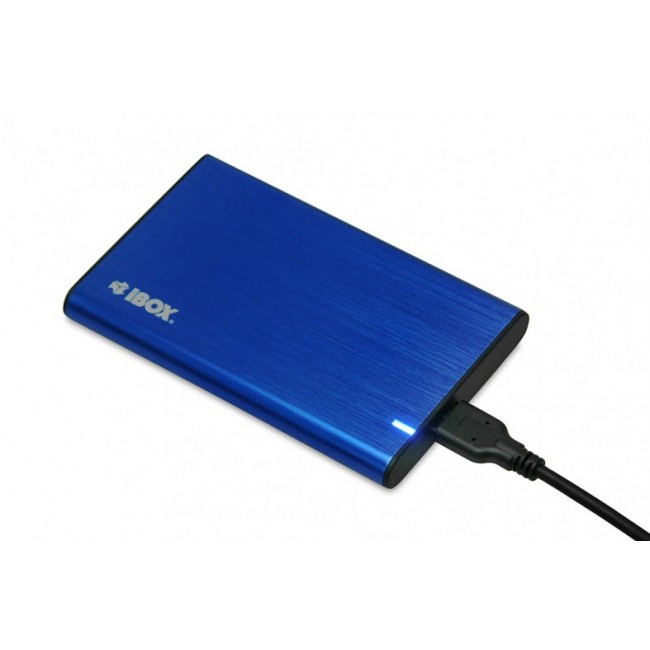 iBox HD-05 HDD/SSD enclosure Blue 2.5