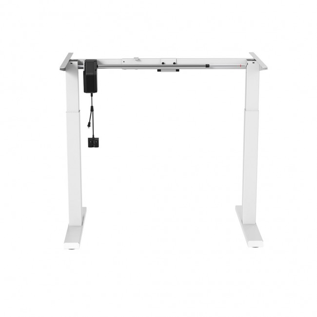 Ergo Office ER-403 Sit-stand Desk Table Frame Electric Height Adjustable Desk Office Table Without Table Top White