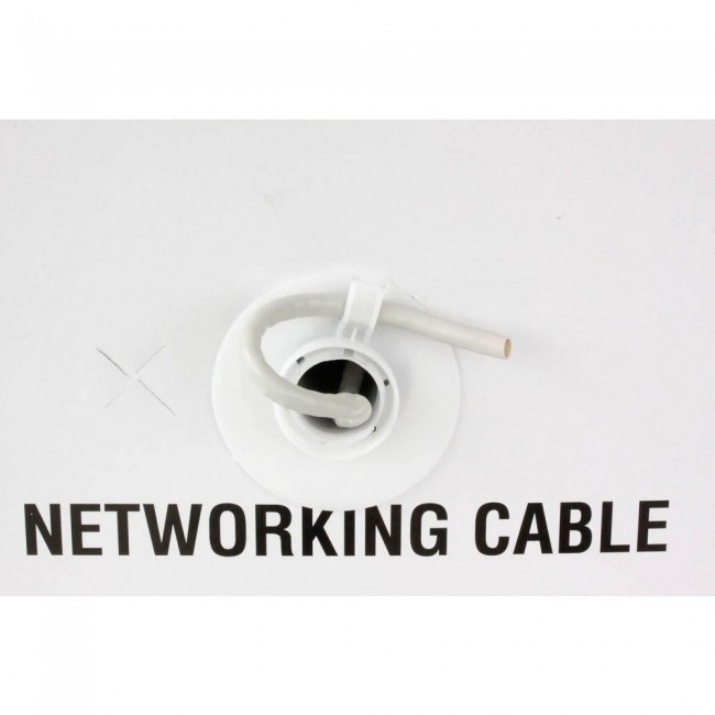 Techly ITP8-FLU-0305 networking cable Grey 305 m Cat5e U/UTP (UTP)