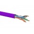 ALANTEC U/UTP cat.6 Dca LSOH cable 4x2x23AWG (PURPLE sheath) 500m