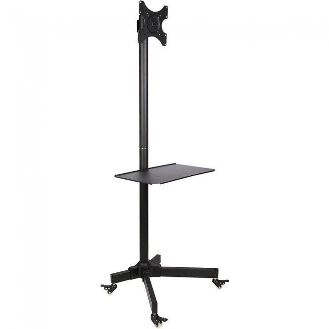 Techly Trolley Floor Stand LCD/LED/Plasma TV Stand 19