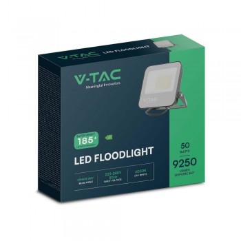 Projektor LED V-TAC 50W 185Lm/W VT-4456 6500K 9250lm