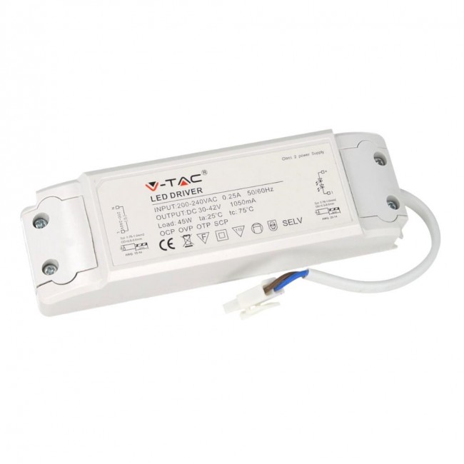 LED panel V-TAC 40W 600x600 PMMA 120Lm/W VT-6060-6 4500K 4950lm
