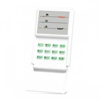 Satel INT-S-GR numeric keypad RS-485 White