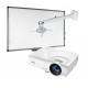 AVTEK Panorama ST: TT-Board 90 Pro, Vivitek DX284ST (short throw projector, DLP, WXGA, 3600 ANSI), WM1200 mount
