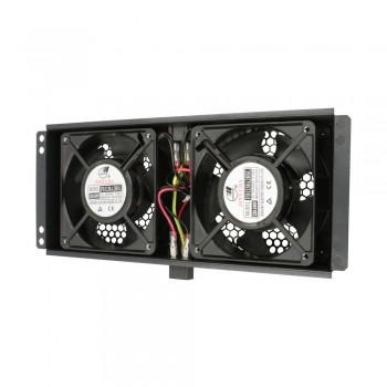 Extralink 2 FANS ROOF COOLING UNIT WITH CABLE TO THERMOSTAT Cooling fan