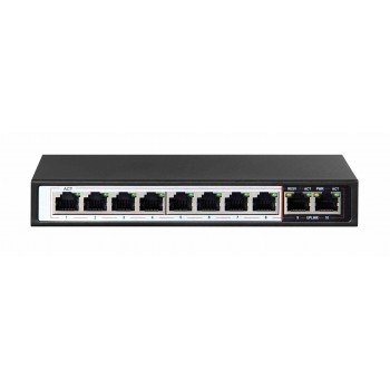 Extralink EX.3906 network switch Unmanaged L2 Fast Ethernet (10/100) Power over Ethernet (PoE) 1U Black