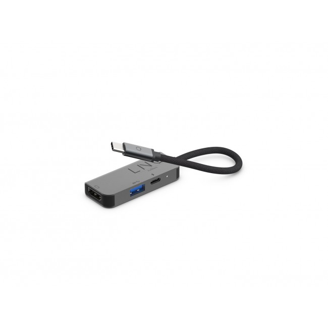 LINQ byELEMENTS 3in1 USB-C HDMI Adapter