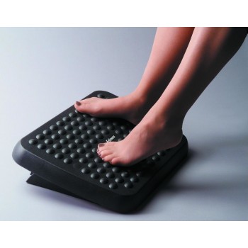 Fellowes ergonomic office footrest black