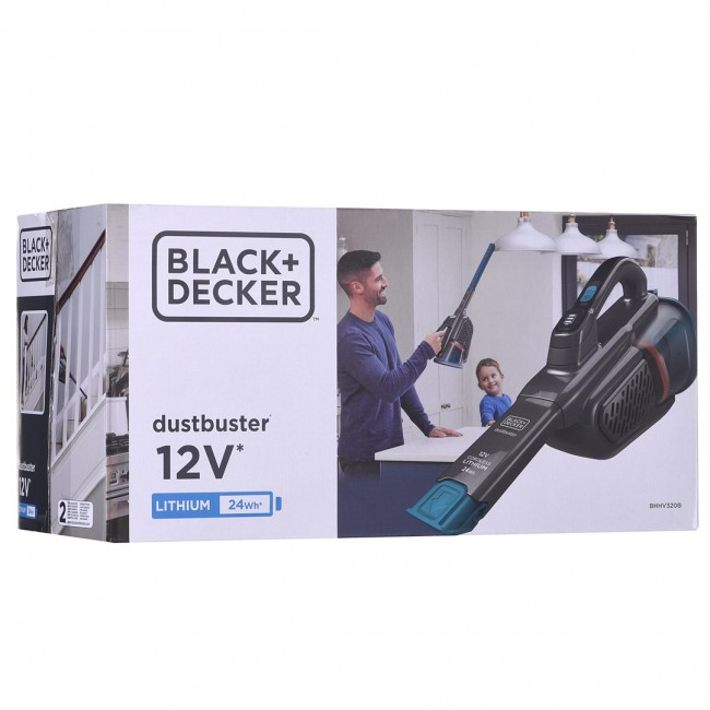 12V HANDHELD VACUUM CLEANER BHHV320B-QW BLACK+DECKER