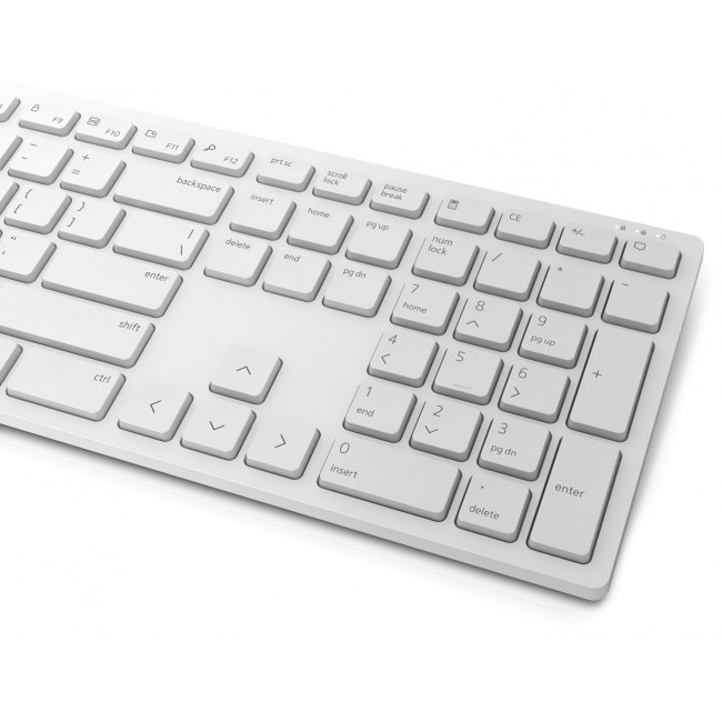 Dell KM5221W Wireless Mouse + Keyboard Set, white