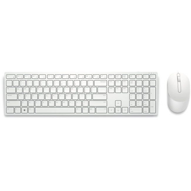 Dell KM5221W Wireless Mouse + Keyboard Set, white