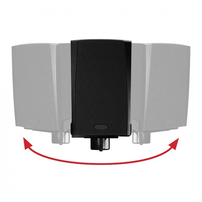 B-Tech VENTRY - Side Clamping Loudspeaker Wall Mounts with Tilt & Swivel (Pair)