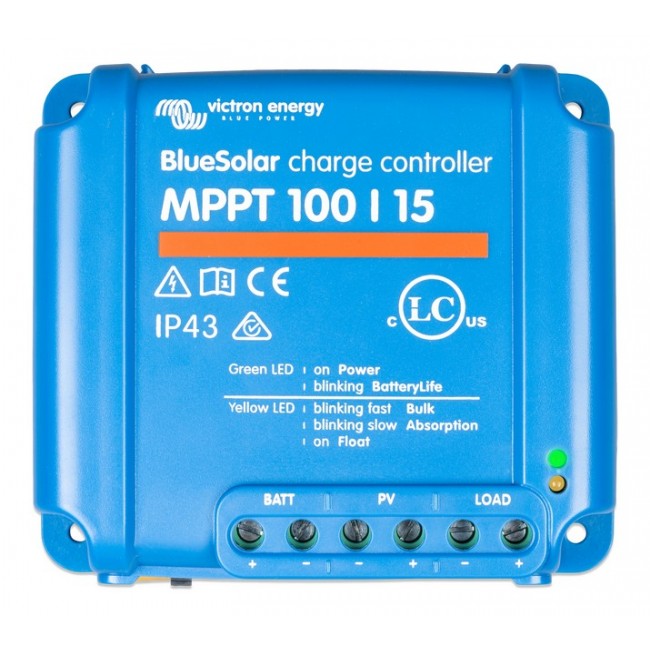 Victron Energy BlueSolar MPPT 100/15 charge controller