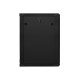Lanberg wall-mounted installation rack cabinet 19'' 18U 600x600mm black (glass door)