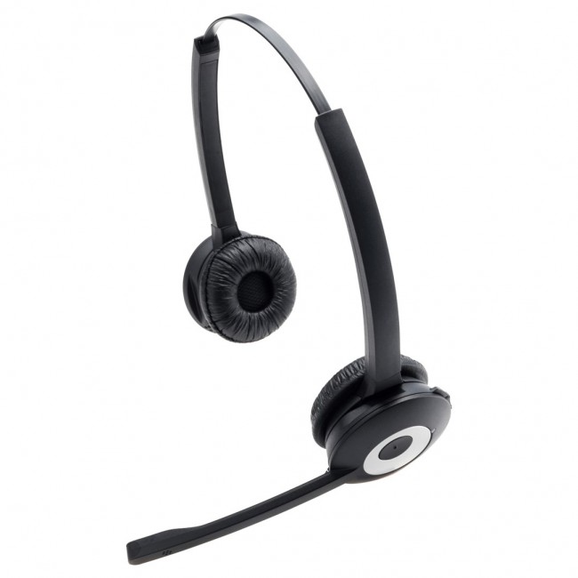 Jabra Pro 920 Duo Headset Wireless Head-band Office/Call center Black