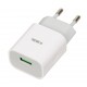 iBOX C-41 universal charger with micro USB cable, white