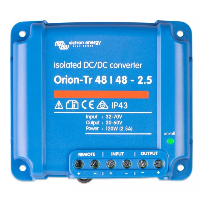 VICTRON ENERGY CONVERTER ORION-TR DC-DC 48/48-2.5A 120W ISOLATED
