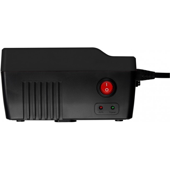 PowerWalker AVR 1000 voltage regulator 3 AC outlet(s) 180-264 V Black