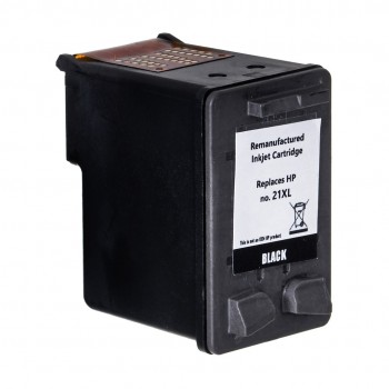 Superbulk B-H21 Black Ink for HP Printer (Replacement HP 21XL C9351A) Standard