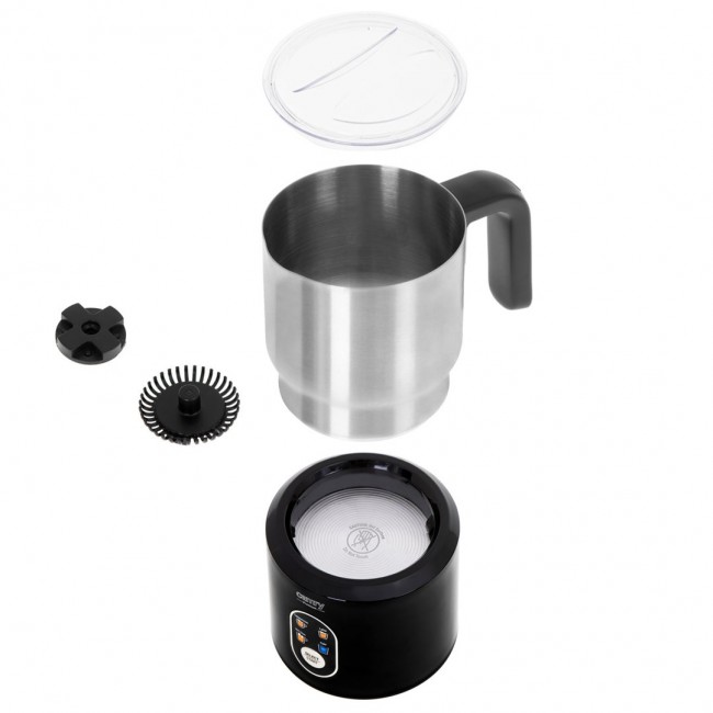 CAMRY CR 4498 automatic milk frother black, silver