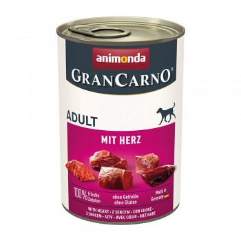 ANIMONDA Grancarno Adult mit Herz - wet dog food - 400 g