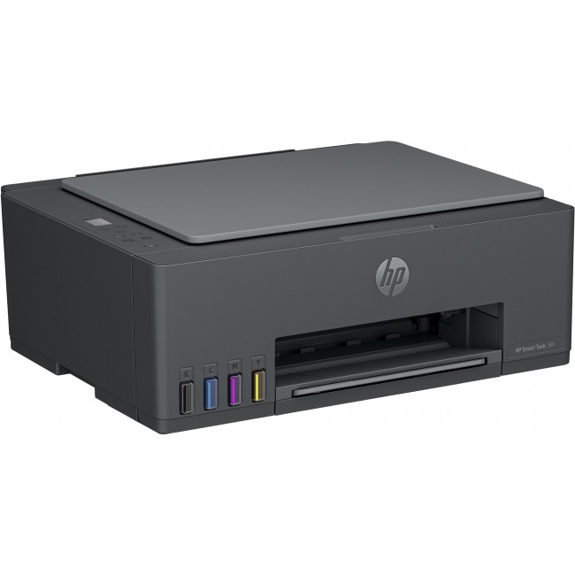 HP Smart Tank 581 All-in-One Printer, Home and home office, Print, copy, scan, Wireless High-volume printer tank Print from phone or tablet Scan to PDF