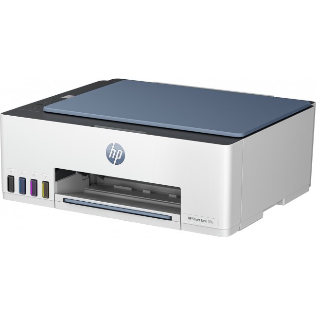 HP Smart Tank 585 All-in-One Printer, Home and home office, Print, copy, scan, Wireless High-volume printer tank Print from phone or tablet Scan to PDF