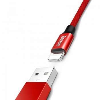 Cable Baseus Yiven Lightning 180 cm 2A - red