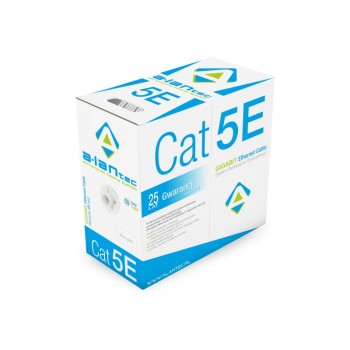 ALANTEC F/UTP cable cat.5e PVC 4x2x26/7AWG 305m grey