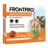 FRONTPRO Flea and tick tablets for dog ( 4-10 kg) - 3x 28,3mg