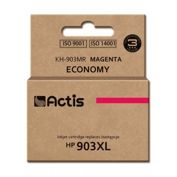 Actis KH-903MR ink (replacement for HP 903XL T6M07AE Standard 12 ml magenta) - New Chip