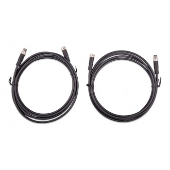 Victron Energy M8 3-pin round male/female cable 2 m