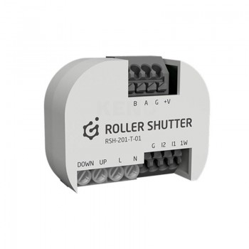 GRENTON SHUTTER MODULE (1 OUT) GRENTON / 1-WIRE / DIGITAL INPUTS (2 INPUTS) / RECESSED / TF-BUS