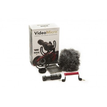 R DE VideoMicro Black Digital camera microphone