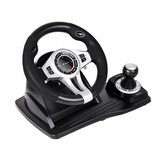 Tracer TRAJOY46524 Gaming Controller Black Steering wheel + Pedals PlayStation 4, Playstation 3