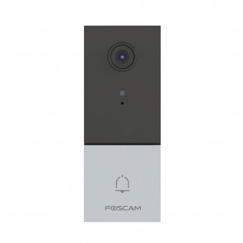 Foscam VD1 video intercom system 4 MP Black, Silver