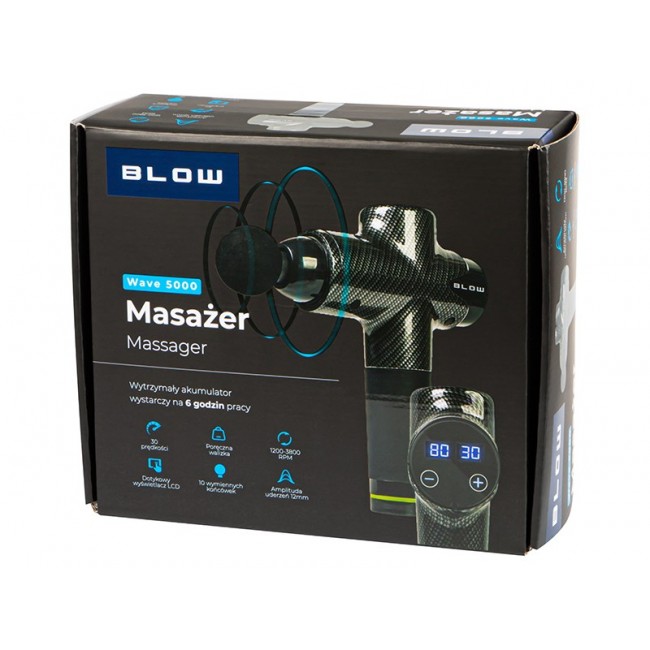 BLOW Wave 5000 massage gun