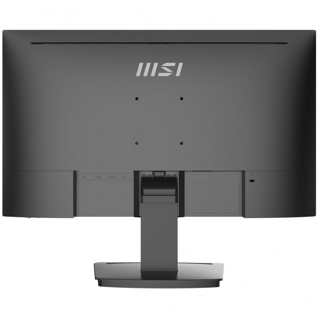 MSI Pro MP243X 23.8 Inch Monitor, Full HD (1920 x 1080), 100Hz, IPS, 4ms, HDMI, DisplayPort, Built-in Speakers, Anti-Glare, Anti-Flicker, Less Blue light, T V Certified, VESA, Kensington, Black