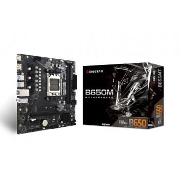 Biostar B650MT motherboard AMD B650 Socket AM5 micro ATX