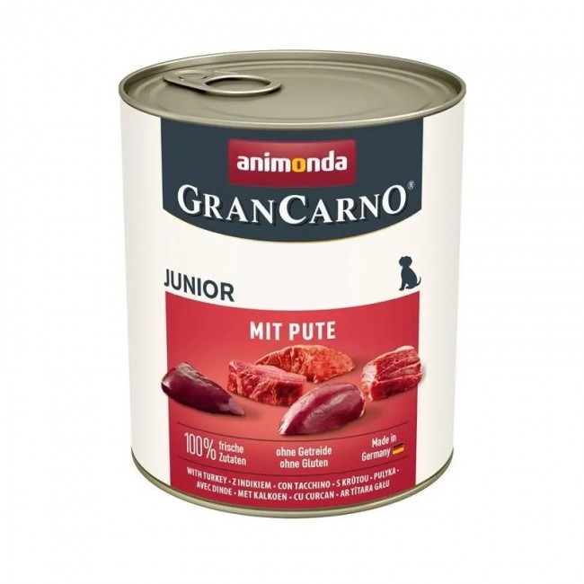 ANIMONDA Grancarno Junior Turkey - Wet dog food - 800 g