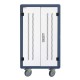Techly I-CABINET-30DUTY portable device management cart/cabinet White, Blue