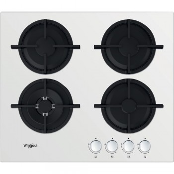 Whirlpool AKT 625/WH hob White Built-in Gas 4 zone(s)