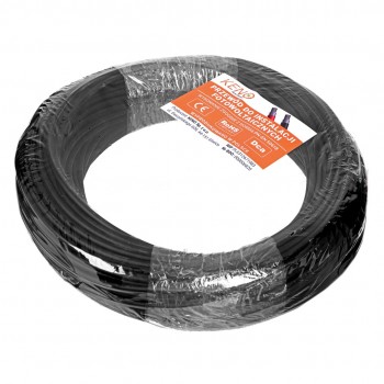 Keno Energy solar cable 4 mm black, 50m