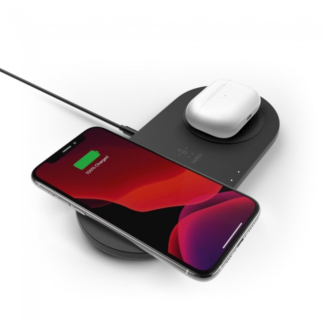 Belkin BOOST CHARGE Smartphone Black AC Wireless charging Fast charging Indoor
