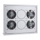 Triton Ventilation Panel with Thermostat RAC-CH-X04-X3 (4x fan 230V/60W, Ceiling/ Floor Fan)