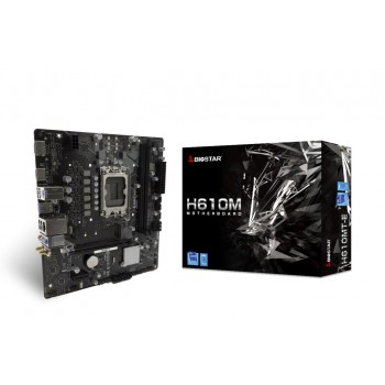 Biostar H610MT-E motherboard Intel H610 LGA 1700 micro ATX