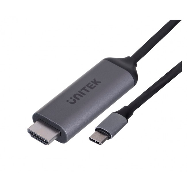 UNITEK CABLE HDMI 2.1, USB-C, 8K, 1,8M, V1423B