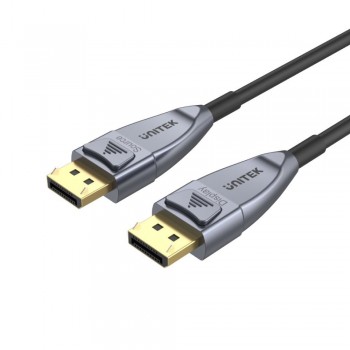 UNITEK 8K Ultrapro DisplayPort 1.4 Active Optical Cable